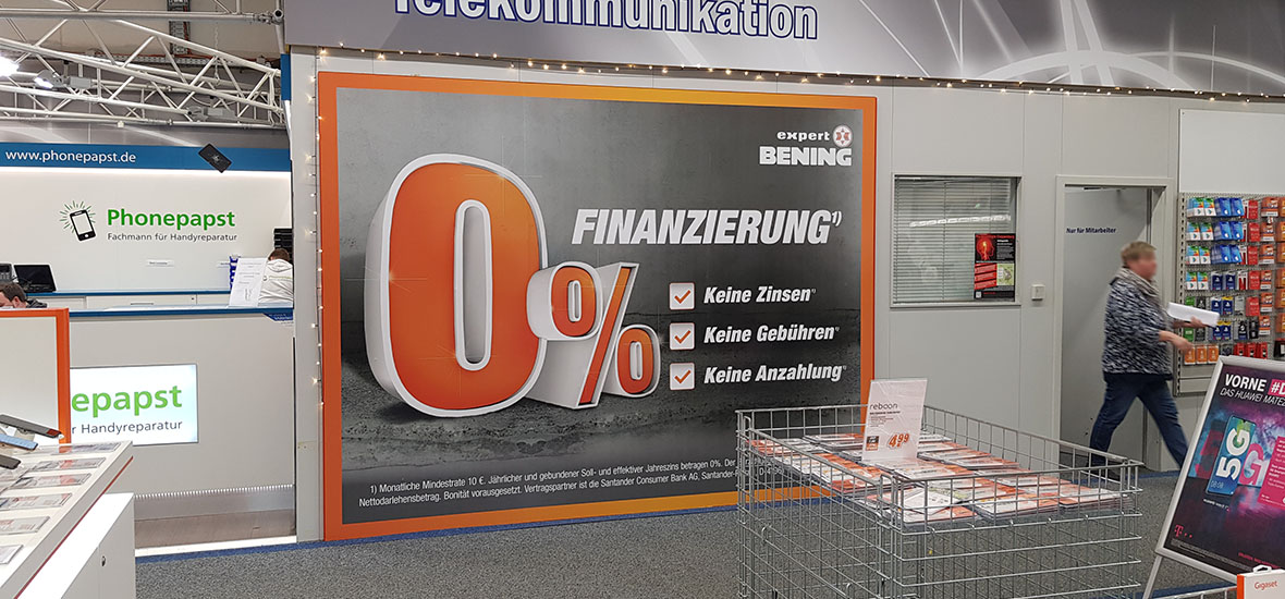 Selbstklebende Folie für Innen und Außen